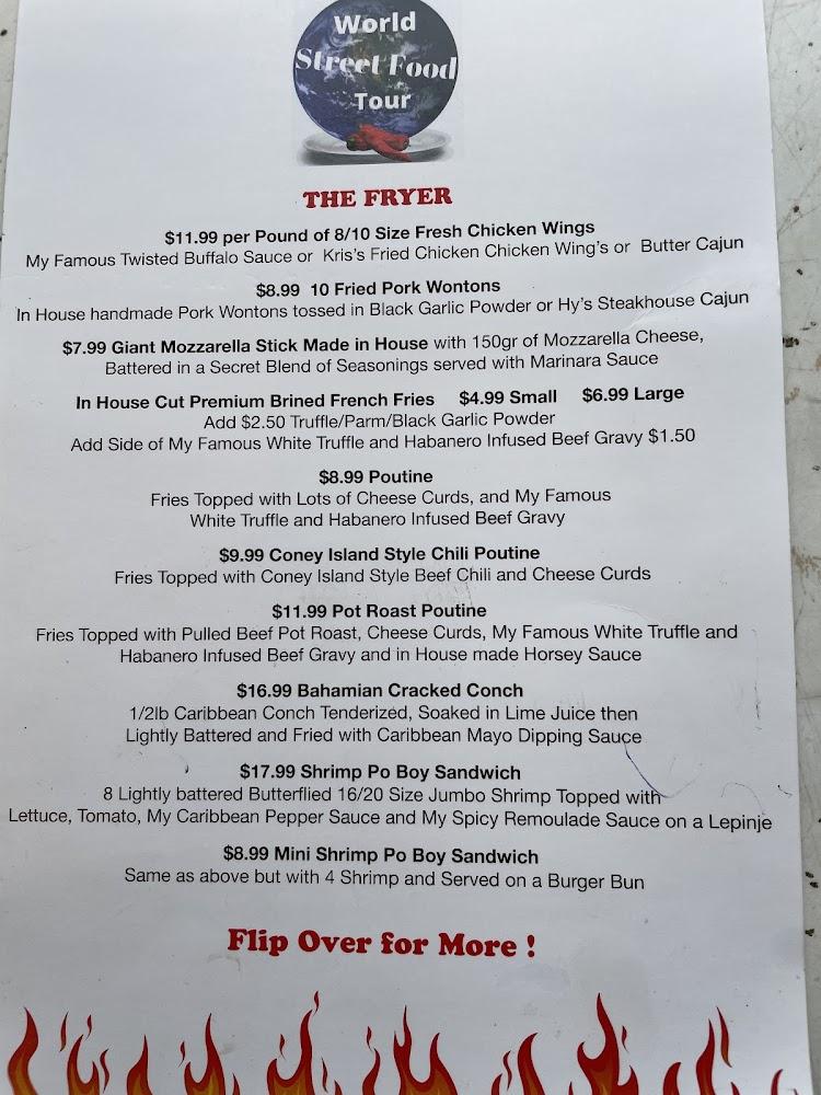 World Street Food Tour Menu image 3